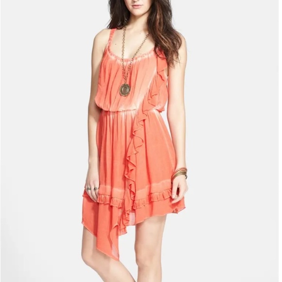 ✨Host Pick✨ Free People Aphrodite Tie Dye Asymmetrical Dress Size Small - Picture 2 of 14